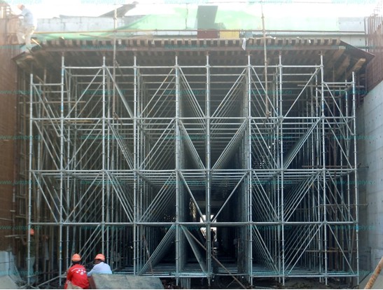 承插型盤扣式腳手架●和鋼管舞有什么關聯(lián)嗎?